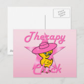 Therapy Chick #8 Briefkaart (Voorkant / Achterkant)