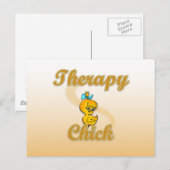 Therapy Chick Briefkaart (Voorkant / Achterkant)