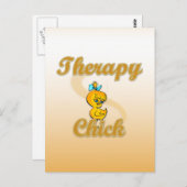 Therapy Chick Briefkaart (Voorkant / Achterkant)