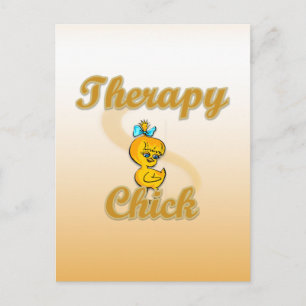 Therapy Chick Briefkaart