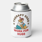 Therapy Dogs Work for Hugs Owner Team Blikjeskoeler (Blikje Achterkant)