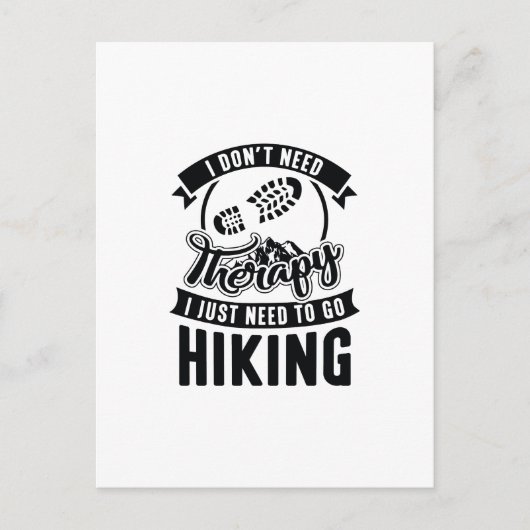 Therapy Hiking Briefkaart (Voorkant)