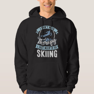 Therapy Skiing Hoodie