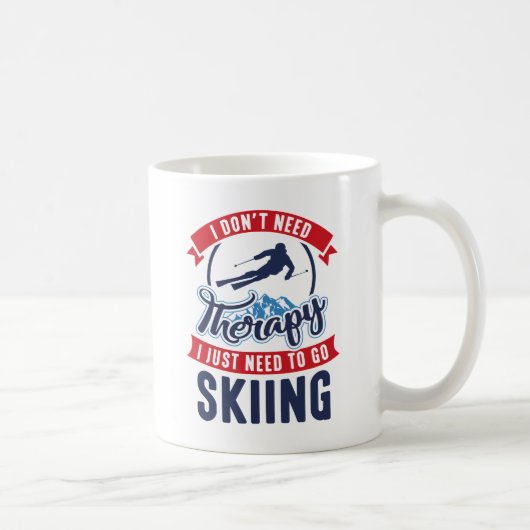 Therapy Skiing Koffiemok (Rechts)