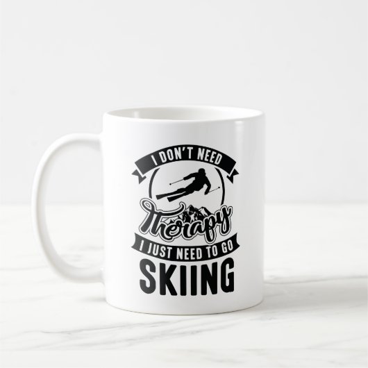 Therapy Skiing Koffiemok (Links)