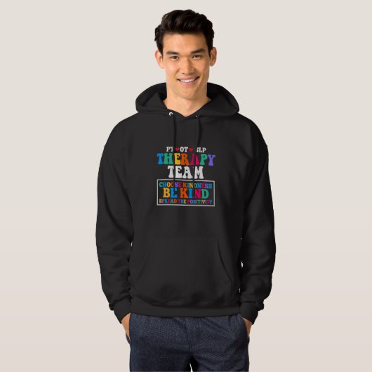 Therapy Team   Physical Occupational Therapist Hoodie (Voorkant volledig)