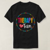 Therapy Team PT, OT, Adapted PE Squad Occupational T-shirt (Design voorkant)