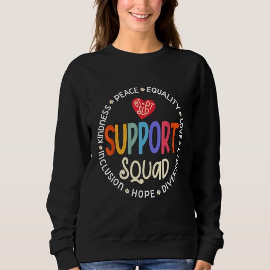 Therapy Team PT OT & SLP Support Squad Therapist Trui (Voorkant)