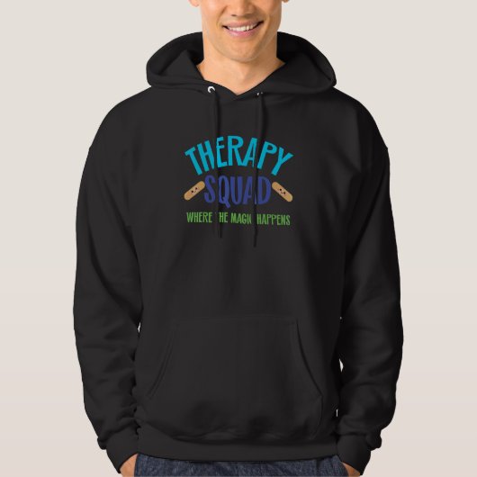 Therapy Where Magic Happens Rehab Team Kids Mental Hoodie (Voorkant)