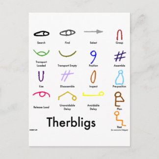 Therbliga-Briefkaart Briefkaart