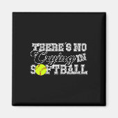 There39s No Crying In Softball Slow Pitch Batter S Magneet (Voorkant)