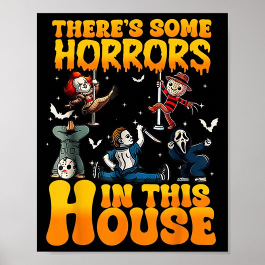 There's Enkele Horrors In Dit Huis Grappige Ho Poster (Voorkant)