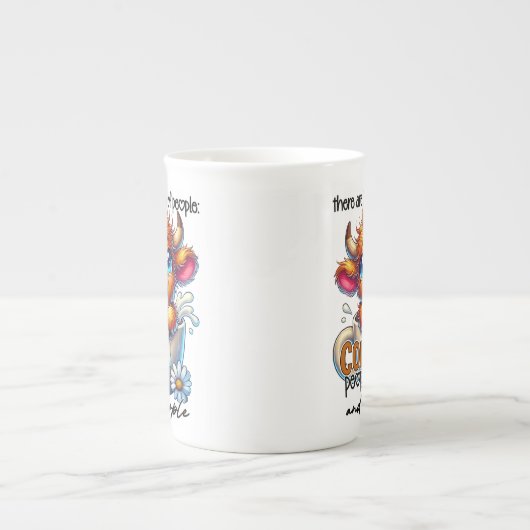 There Are 2 Kinds of People Coffee People...  Porselein Kop (Voorkant)