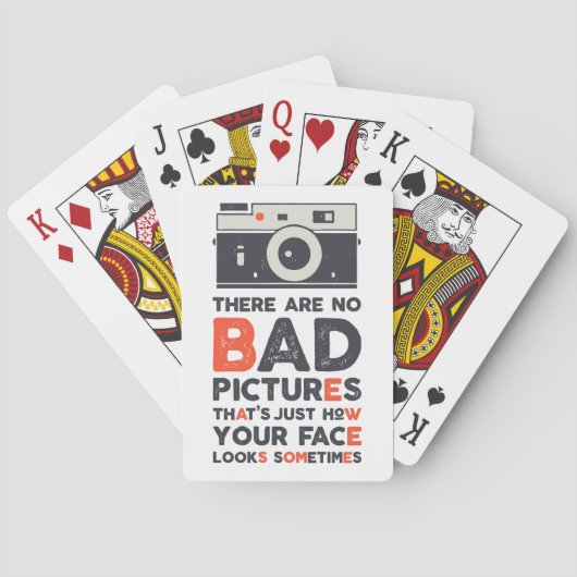 There Are No Bad Pictures Pokerkaarten (Achterkant)
