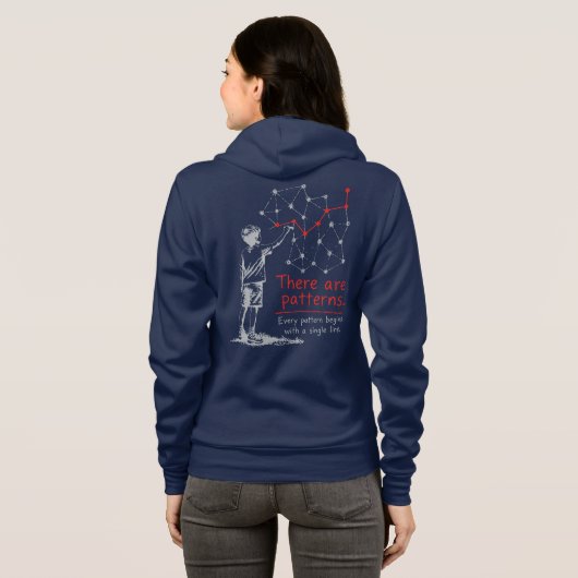 There_are_patterns Hoodie (Achterkant volledig)