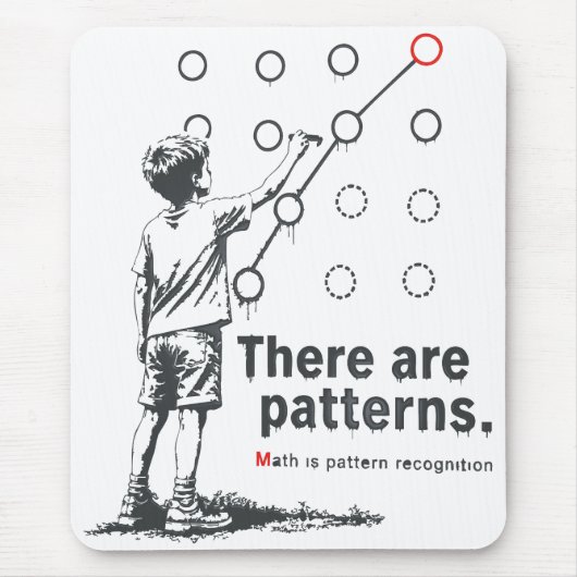 There_are_patterns Muismat (Voorkant)