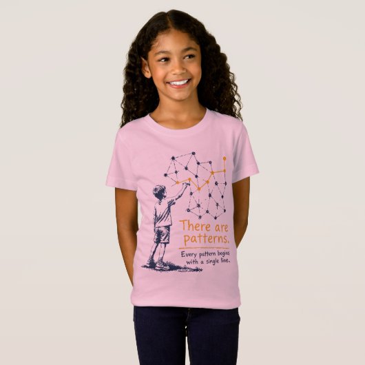 There_are_patterns T-shirt (Voorkant volledig)