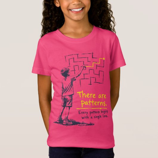 There_are_patterns T-shirt (Voorkant)