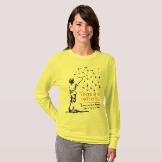 There_are_patterns T-shirt (Voorkant volledig)