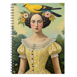 There is a bird on my head | Notebook Journal Notitieboek