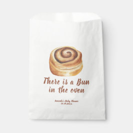 There is a Bun in the oven Baby Shower Bedankzakje