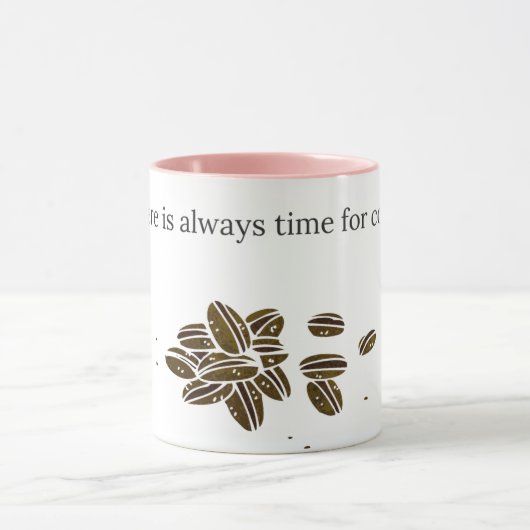 There is always time for coffee mok (Midden)