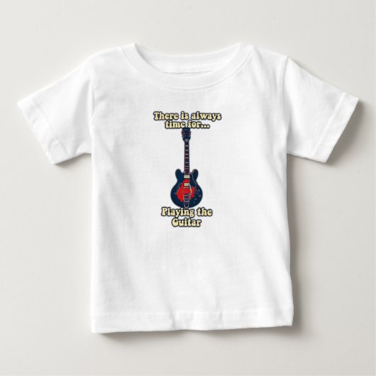 There is always time for playing the guitar (Voorkant)