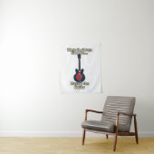 There is always time for playing the guitar wandkleed (In situ)