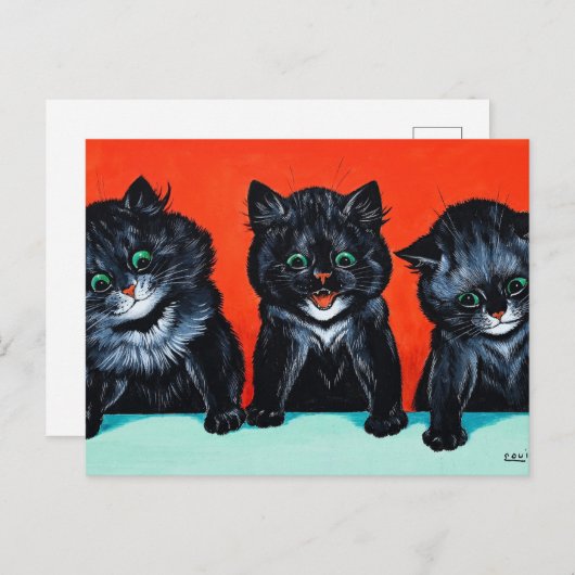 There Is Luck In Odd Numbers beroemd gemaakt door Briefkaart (Voorkant / Achterkant)