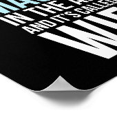 There Is Magic In The Air Called Wi-Fi Poster (Hoek)