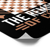There Is No Remorse Like The Remorse Of Chess Poster (Hoek)