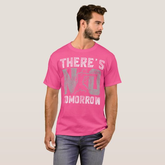 There Is No Tomorrow Boxer Man T-shirt (Voorkant volledig)
