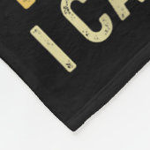 There Is Nothing I Can't Do Except Reach The Top S Fleece Deken (Hoek)