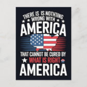 There is nothing wrong with america feestdagenkaart (Voorkant)