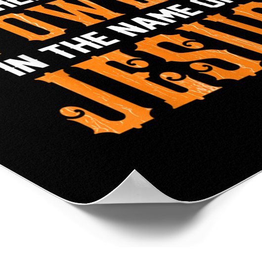 There is power in the name of Jesus Poster (Hoek)