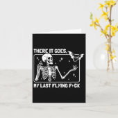 There It Goes My Last Flying F#ck  Kaart (Gele Bloem)