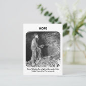 thered-better-a-light-at-the-end-of briefkaart (Staand voorkant)