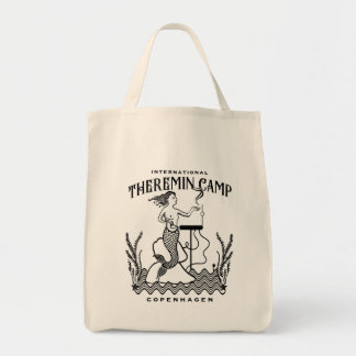 Theremin Kamp boodschappentas Tote Bag