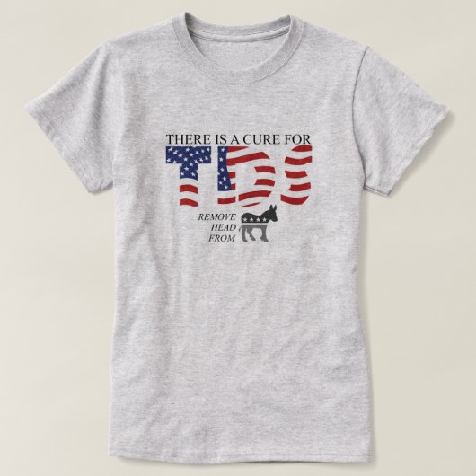 There's a Cure Parody  T-shirt (Design voorkant)