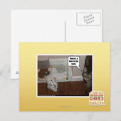 There's a hare in my food. briefkaart (Voorkant / Achterkant)