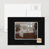 There's a hare in my food. briefkaart (Voorkant / Achterkant)