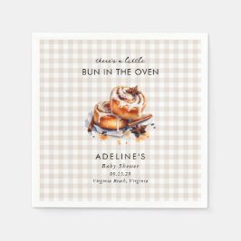 There's a Little Bun in the Oven Baby Shower  Servet