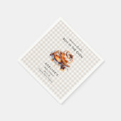 There's a Little Bun in the Oven Baby Shower  Servet (Hoek)