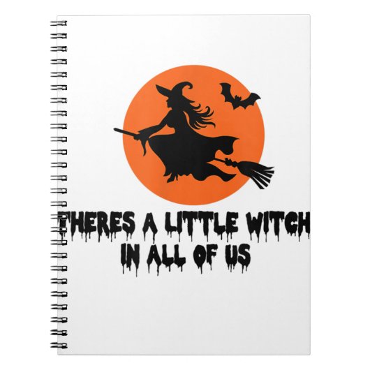 Theres A Little Witch in All of Us Practical Magic Notitieboek (Voorkant)