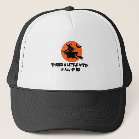 Theres A Little Witch in All of Us Practical Magic Trucker Pet (Voorkant)