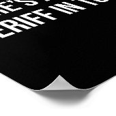 There's A New Sheriff In Town - Poster (Hoek)