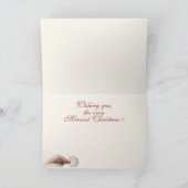 There's Always One - Angora Christmas Goats  Kaart (Binnen)