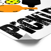 Theres No Crying in Pickleball funny gift Poster (Hoek)