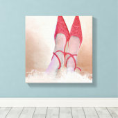 There's no place like home 2014 canvas afdruk (Insitu (Houten vloer))