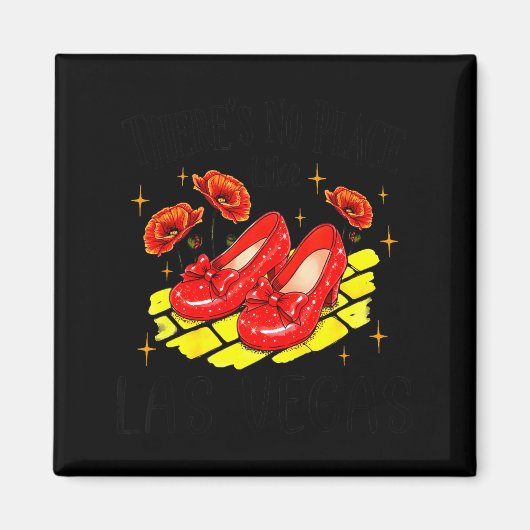 There's No Place Like Las Vegas Magneet (Voorkant)